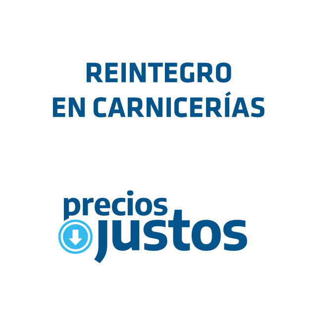 reintegro en carnicerías precios justos